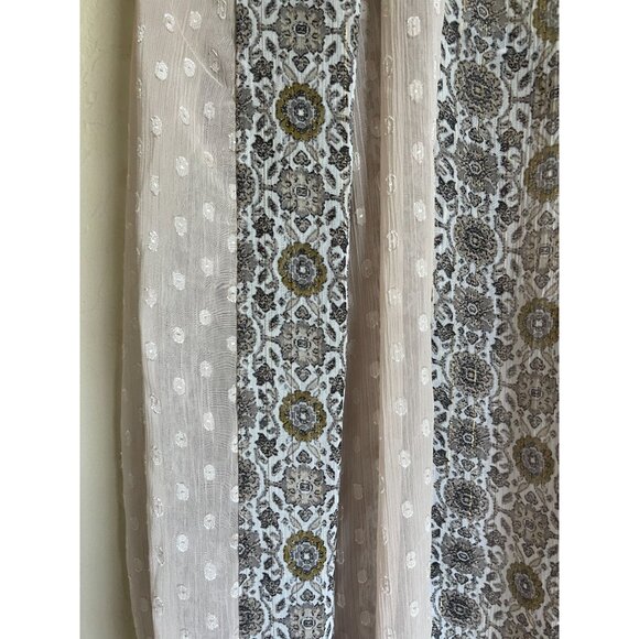 New! Roz & Ali Mixed Print Sheer Popover Blouse Top XL MSRP $40 - Picture 8 of 8